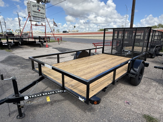 New 2025 Texas Bragg Trailers 6X12 LD Utility Trailer