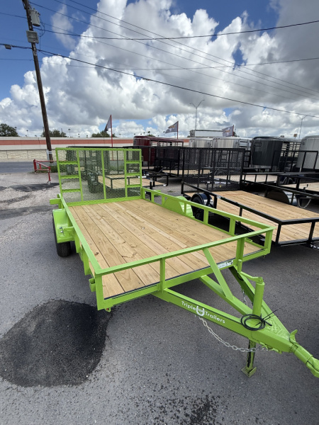 New 2025 Triple R 6x12 SA Utility Trailer