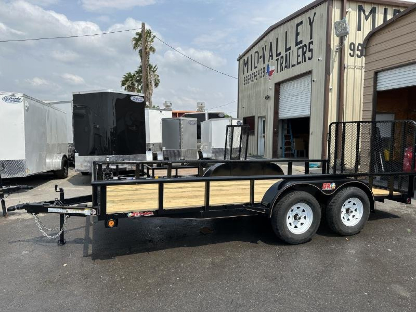 New 2024 GR Trailers 16FT Ramp Gate Utility Trailer