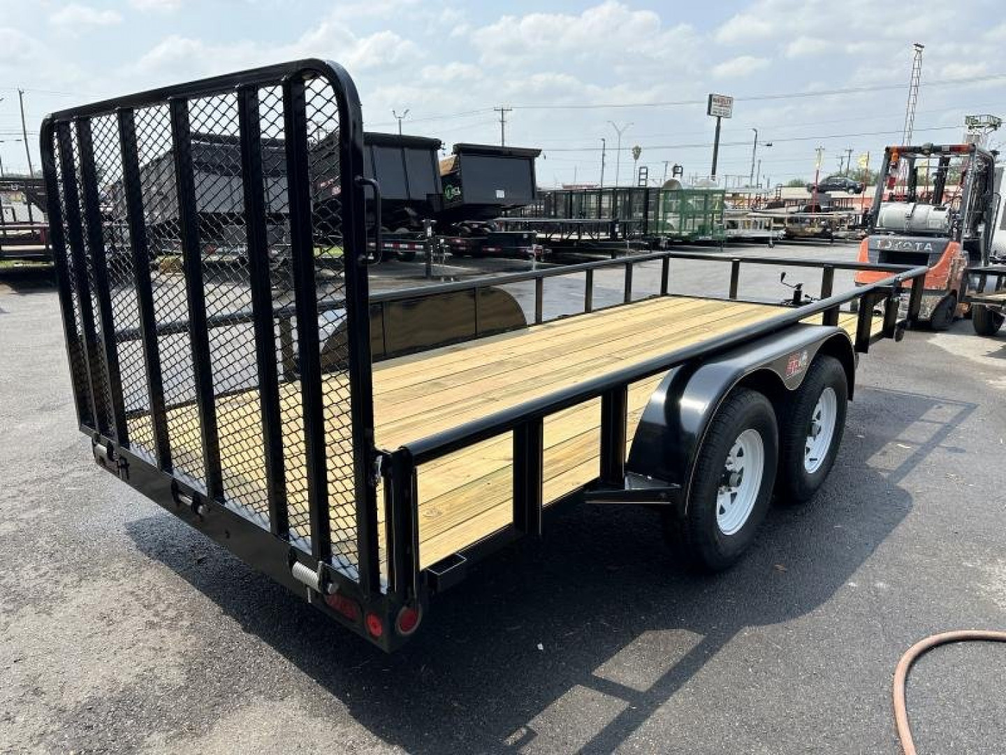 New 2024 GR Trailers 16FT Ramp Gate Utility Trailer