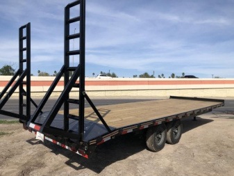 New 2024 Triple R 24FT Deck over Flatbed Trailer