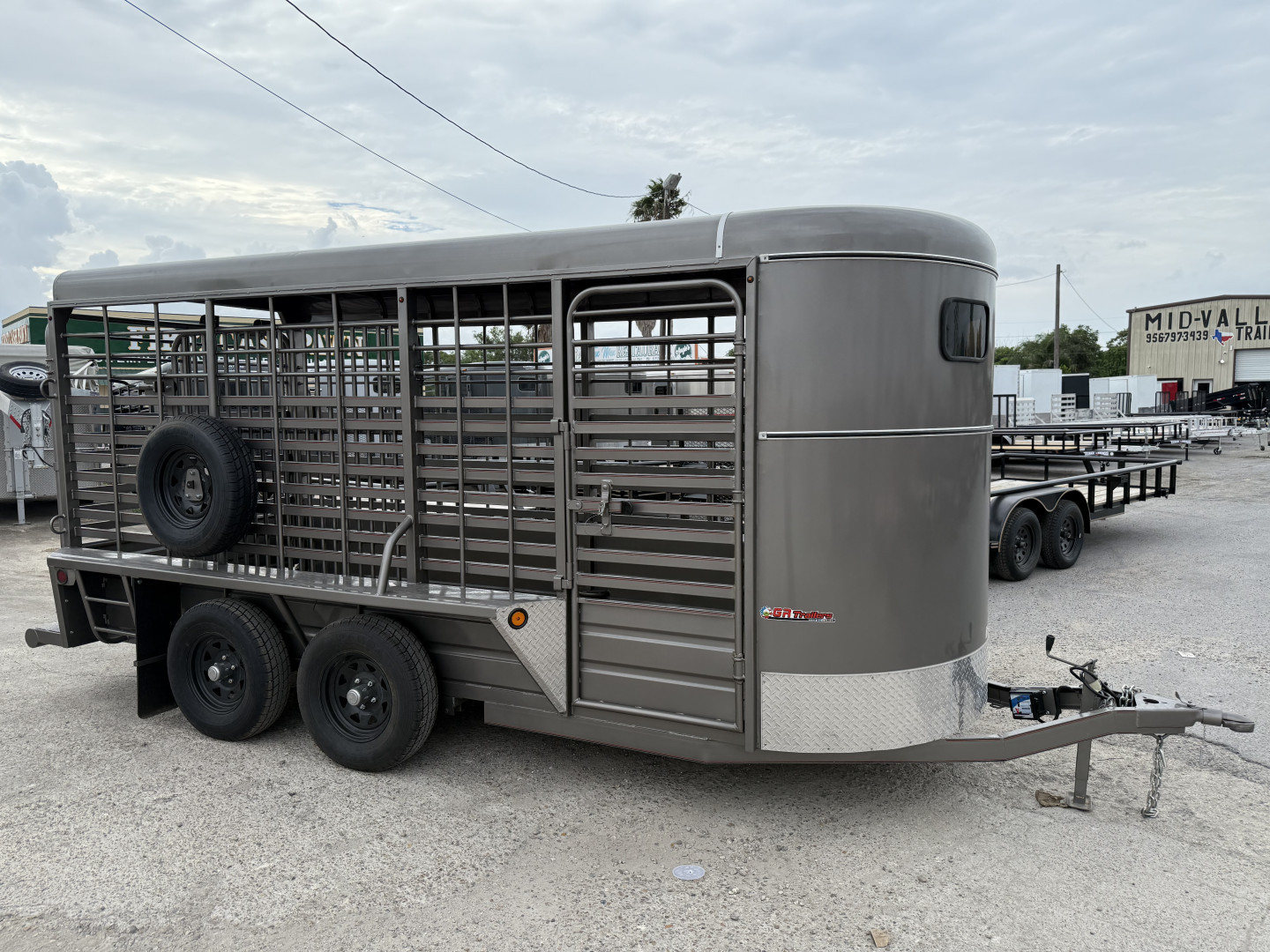 New 2025 GR Trailers 16FT LIVESTOCK Stock / Stock Combo Trailer