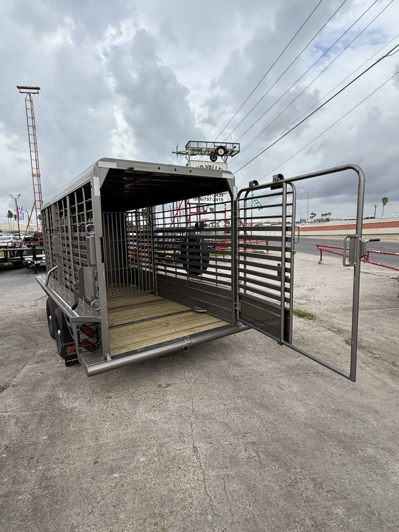 New 2025 GR Trailers 16FT LIVESTOCK Stock / Stock Combo Trailer