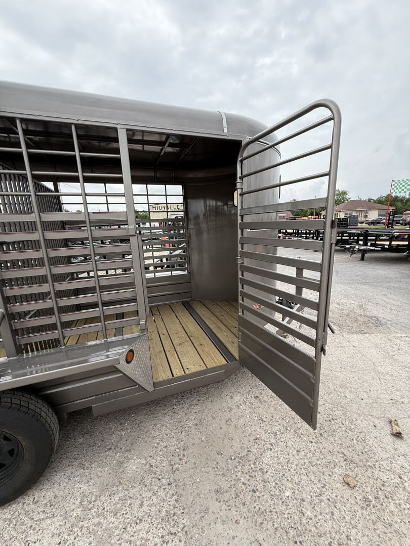 New 2025 GR Trailers 16FT LIVESTOCK Stock / Stock Combo Trailer