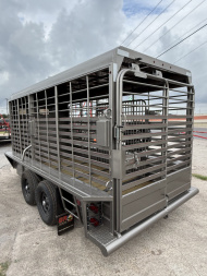 New 2025 GR Trailers 16FT LIVESTOCK Stock / Stock Combo Trailer