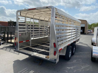 New 2024 W-W TRAILER 16FT Stock / Stock Combo Trailer