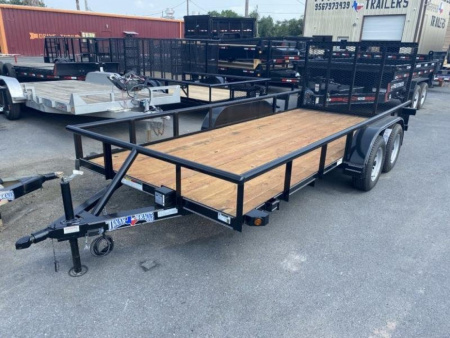 New 2025 Texas Bragg Trailers 18FT Utility Trailer
