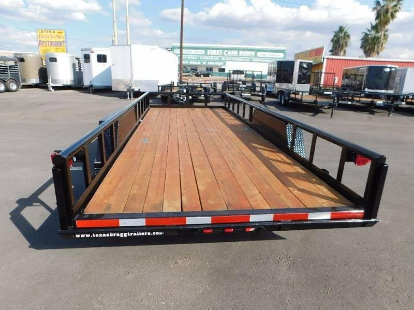 New 2025 Texas Bragg 20' Big Pipe Utility Trailer