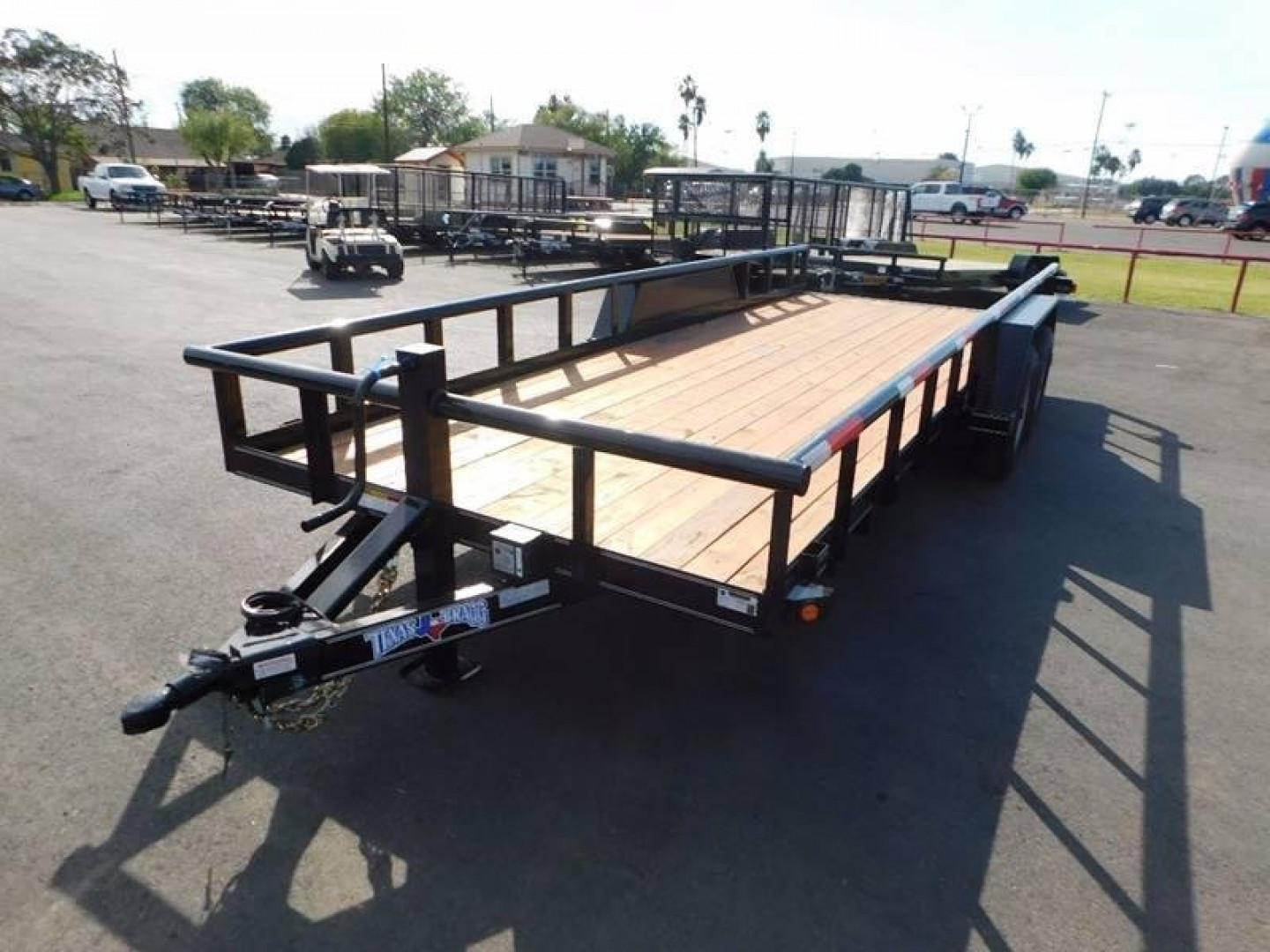 New 2025 Texas Bragg 20' Big Pipe Utility Trailer