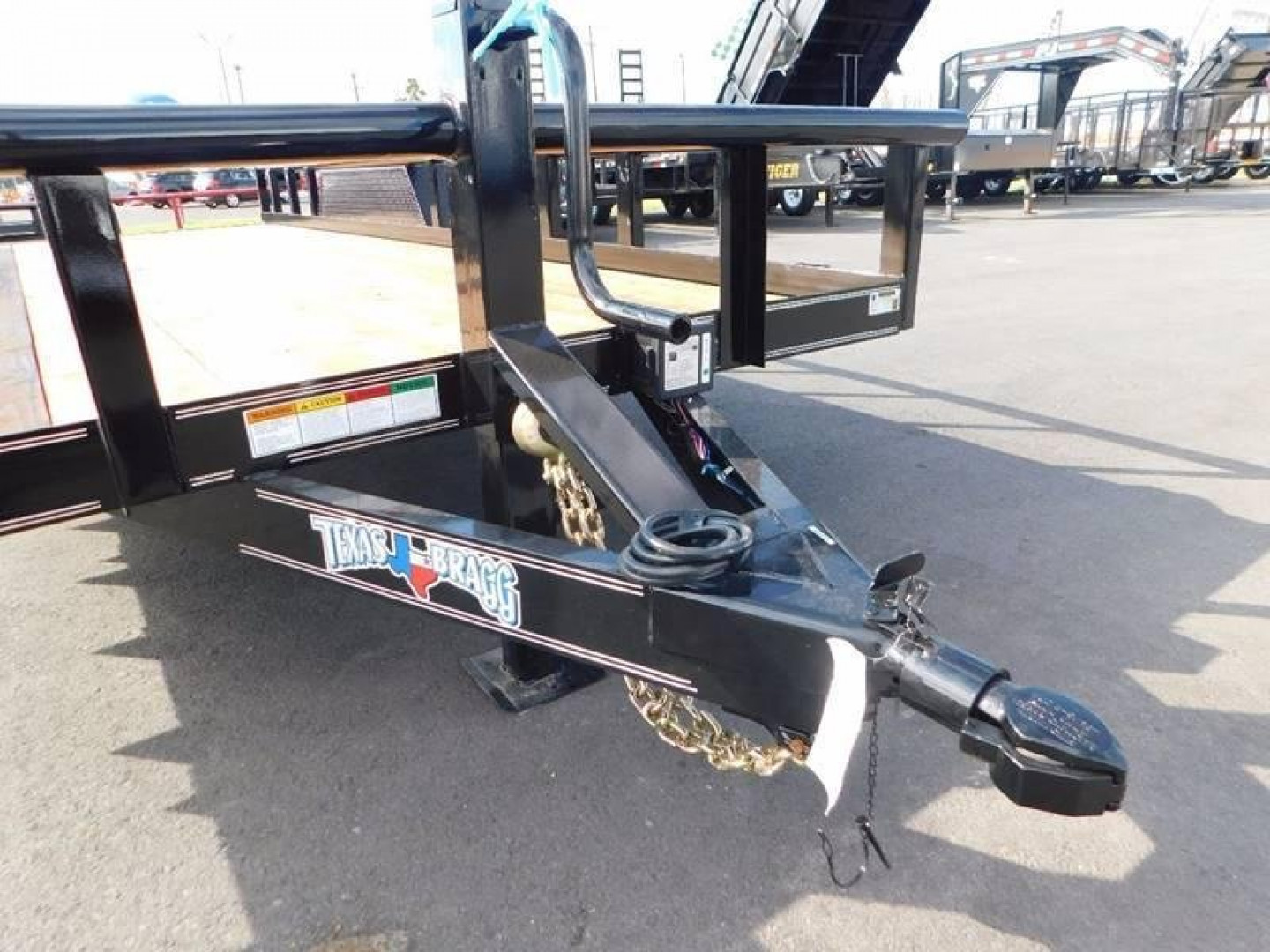 New 2025 Texas Bragg 20' Big Pipe Utility Trailer