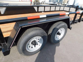 New 2025 Texas Bragg 20' Big Pipe Utility Trailer