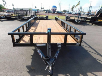 New 2025 Texas Bragg 20' Big Pipe Utility Trailer