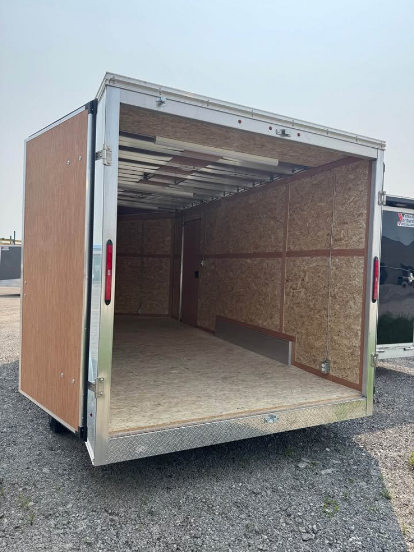 New 2025 7.5x16 Aluminum Enclosed Trailer - LOADED WITH UPGRADES -7x16