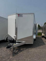 New 2025 7.5x16 Aluminum Enclosed Trailer - LOADED WITH UPGRADES -7x16