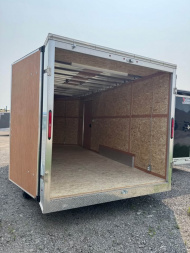 New 2025 7.5x16 Aluminum Enclosed Trailer - LOADED WITH UPGRADES -7x16