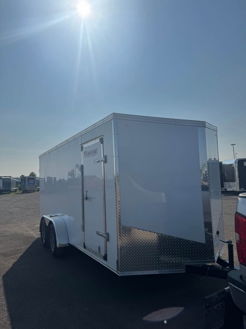 New 2025 7x16 Enclosed Trailer - MADE IN CANADA