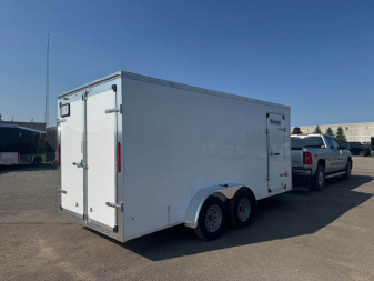 New 2025 7x16 Enclosed Trailer - MADE IN CANADA
