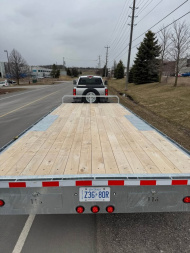 Used 8.5X20 Open Deckover Rental Trailer