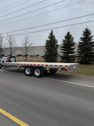 Used 8.5X20 Open Deckover Rental Trailer