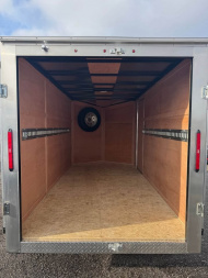 Used 6X12 ENCLOSED RENTAL TRAILER