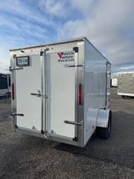 Used 6X12 ENCLOSED RENTAL TRAILER
