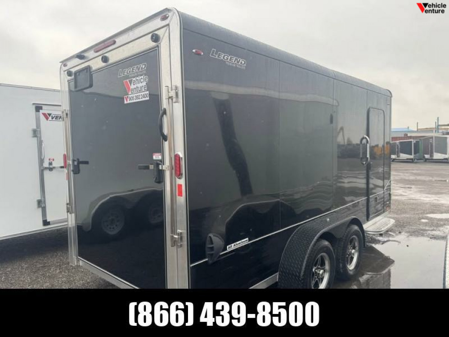 New 2025 7x16 + 3' V-Nose Enclosed