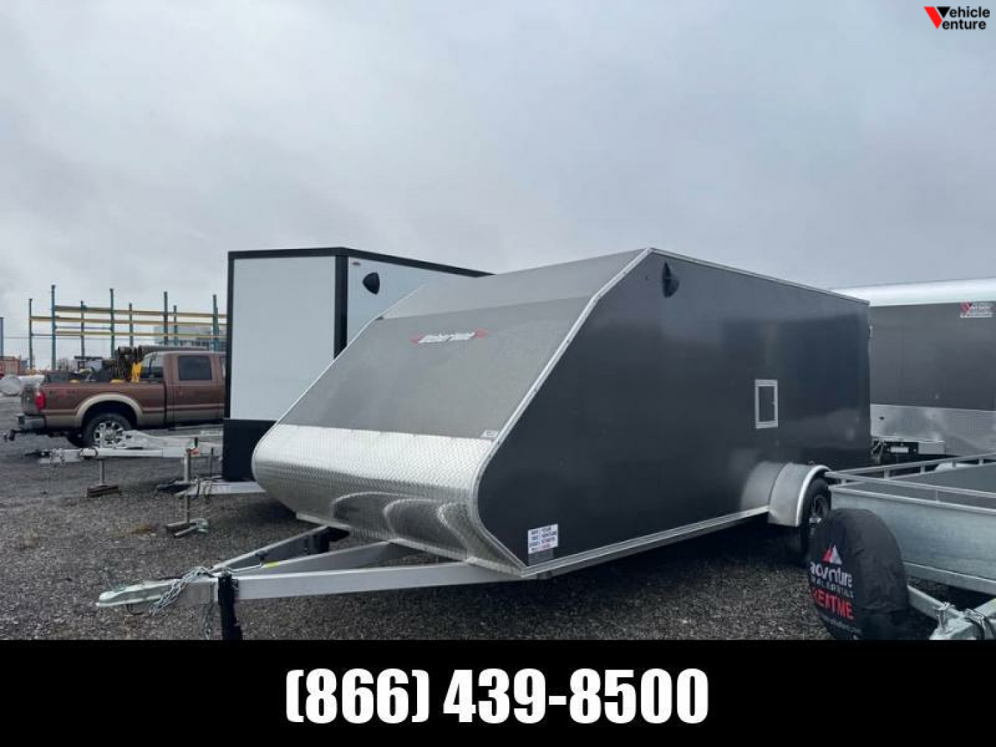 New 2024 Weberlane W715SACS Snowmobile Trailer