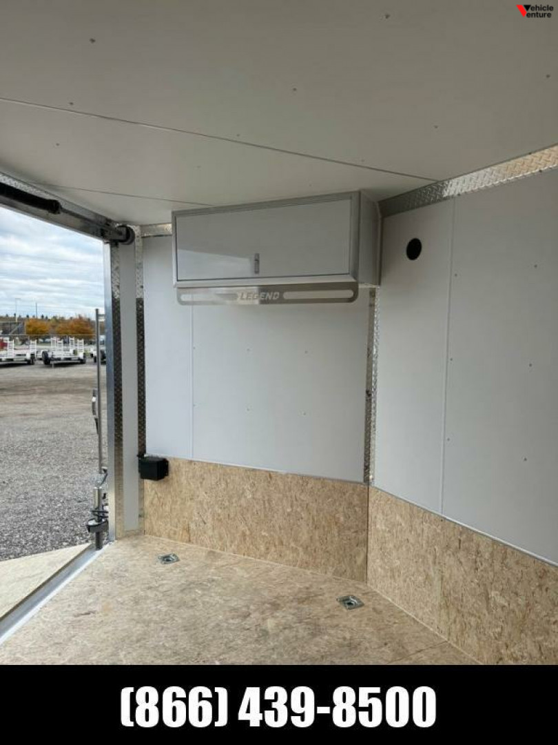 New 2025 7.5x23 All Aluminum Enclosed Legend Snow Trailer