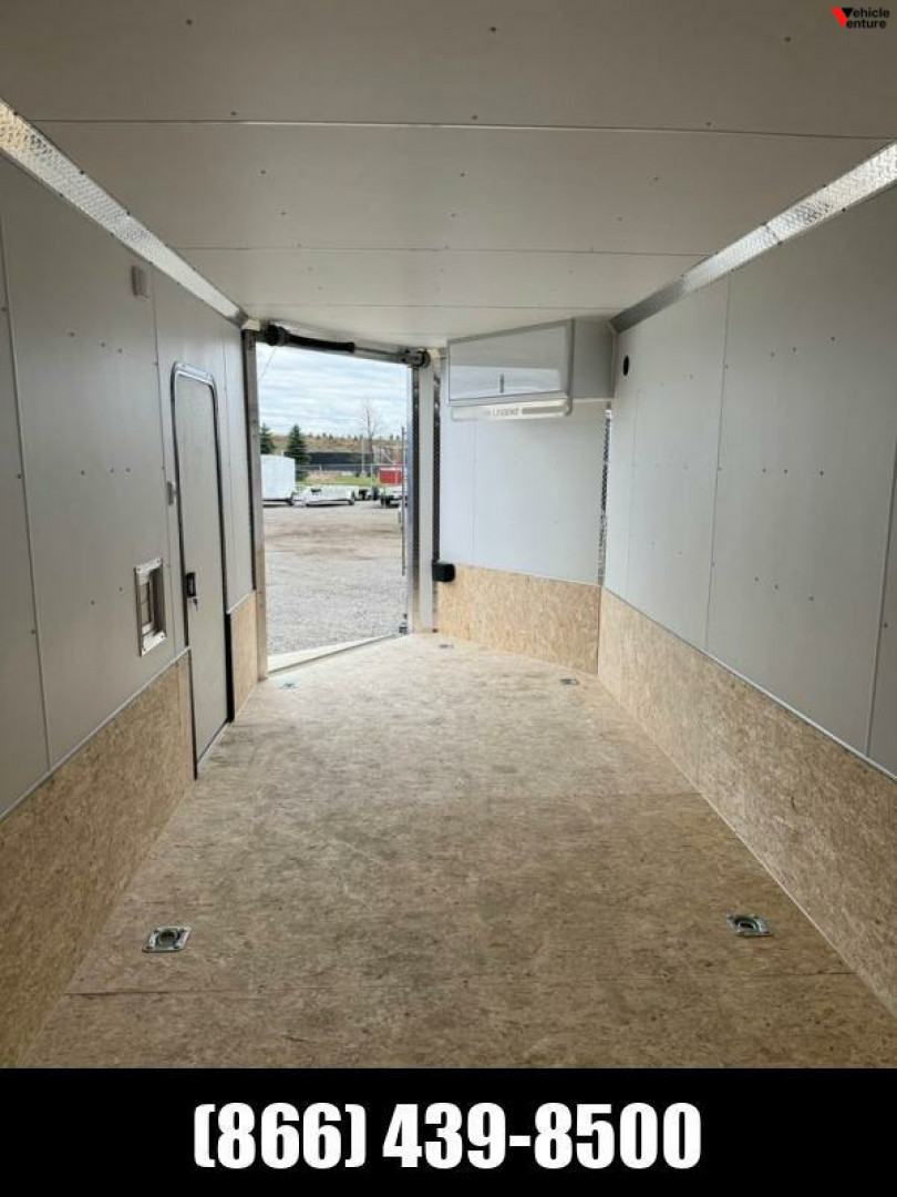 New 2025 7.5x23 All Aluminum Enclosed Legend Snow Trailer