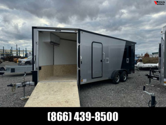 New 2025 7.5x23 All Aluminum Enclosed Legend Snow Trailer