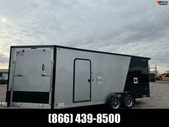 New 2025 7.5x23 All Aluminum Enclosed Legend Snow Trailer