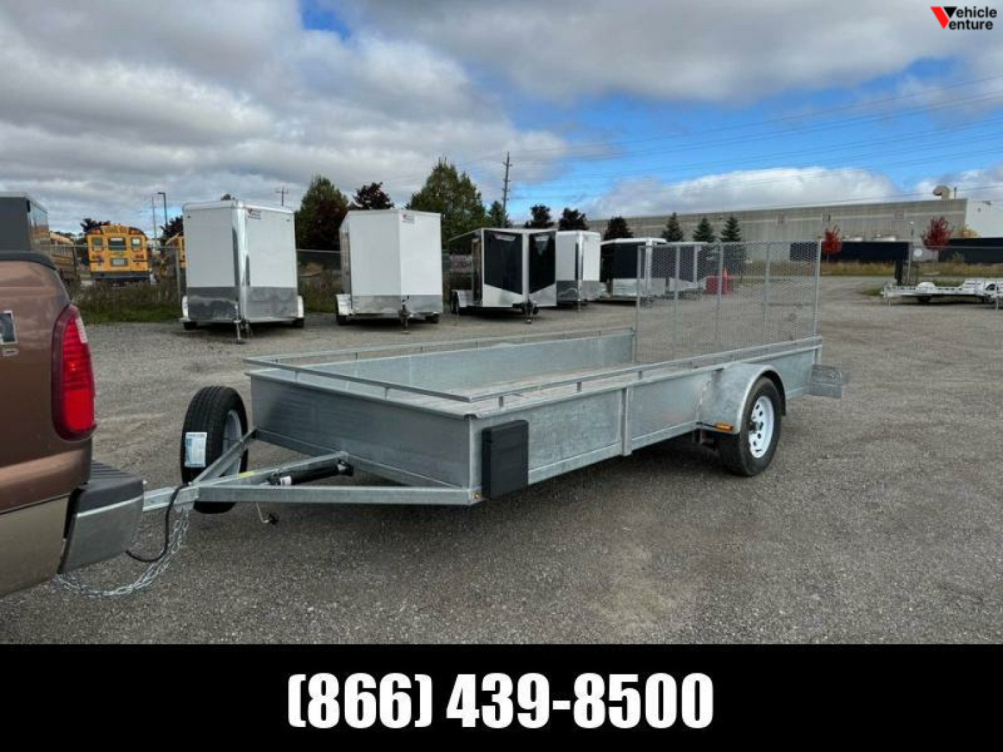 Used 6X14 Open Utility Rental Trailer