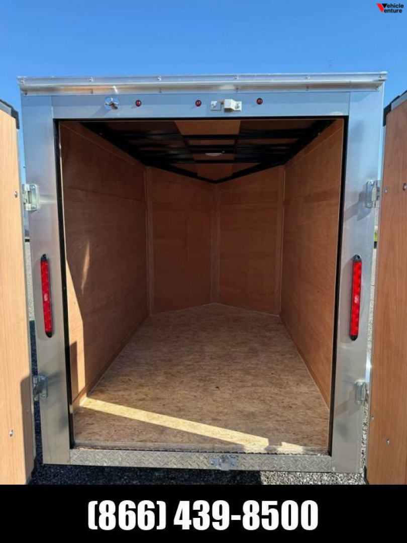 New 2025 5x8 Enclosed Trailer