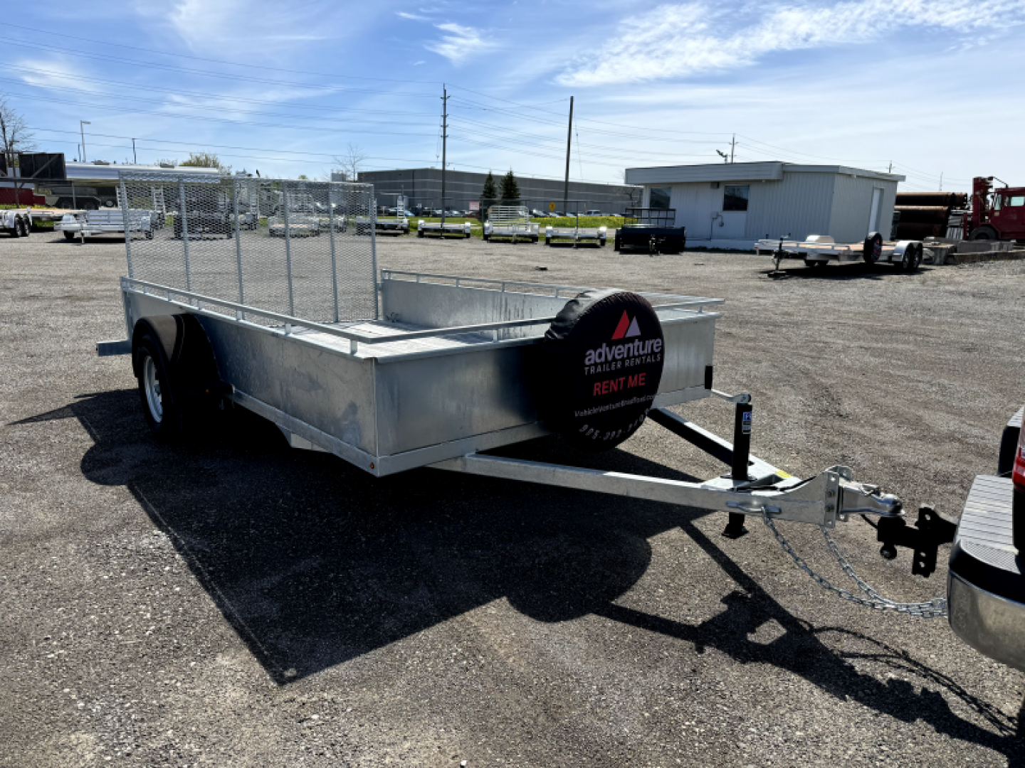 Used 82" x 12' Open Utility Rental Trailer