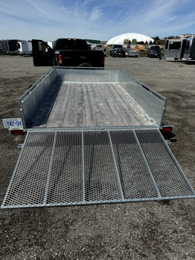 Used 82" x 12' Open Utility Rental Trailer