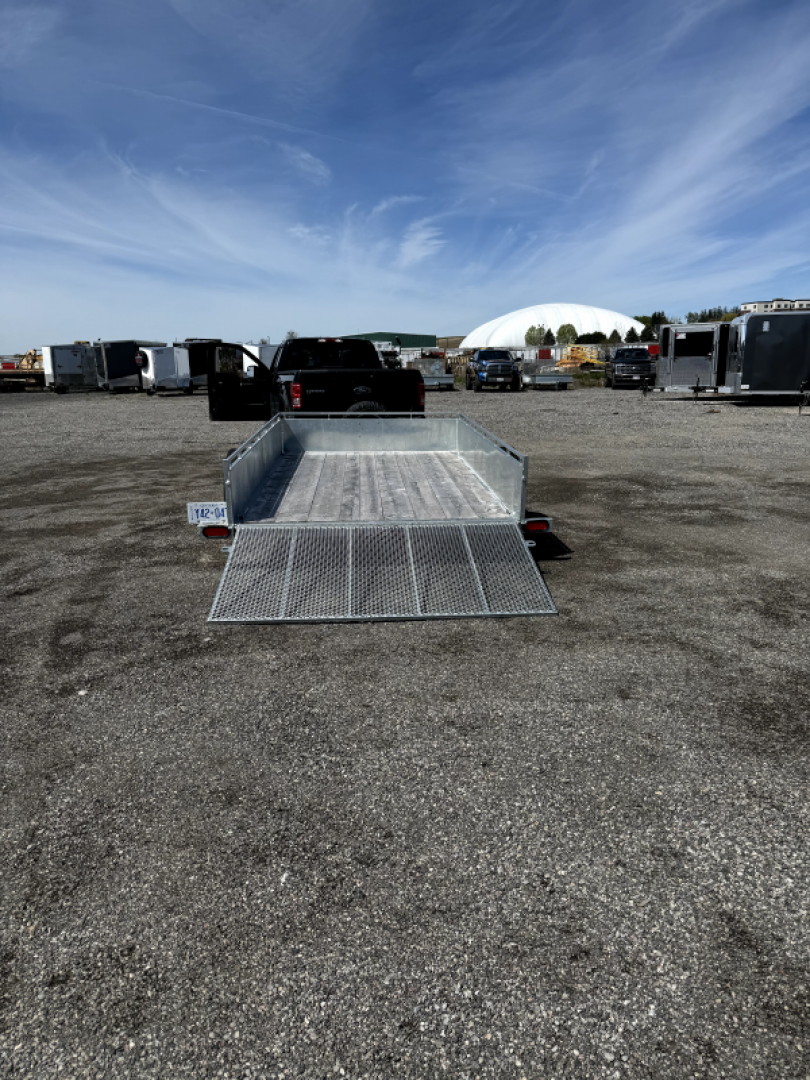 Used 82" x 12' Open Utility Rental Trailer