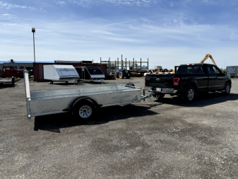 Used 82" x 12' Open Utility Rental Trailer