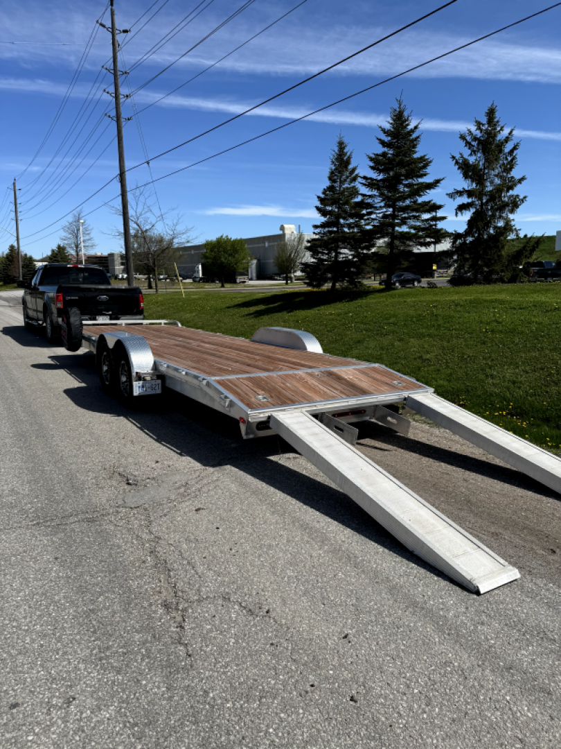 Used 7X24 Open Car Hauler Rental Trailer