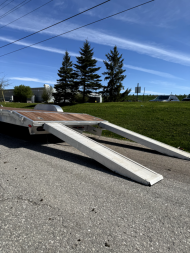 Used 7X24 Open Car Hauler Rental Trailer