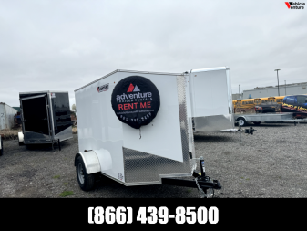 Used 5X8 Enclosed Rental Trailer