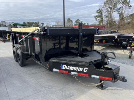 New 2024 Diamond C LPT208 7x14 18,000lb GVWR