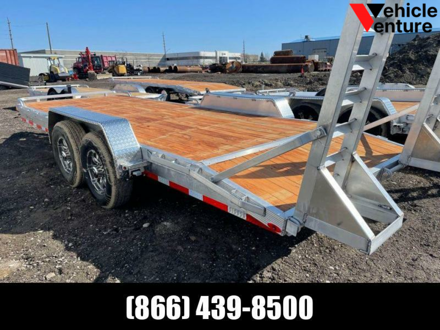 New 2022 7x20 Aluminum Heavy Equipment Hauler by Legend Premium Trailers GVWR: 14000lbs