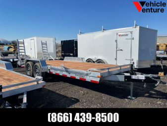 New 2022 7x20 Aluminum Heavy Equipment Hauler by Legend Premium Trailers GVWR: 14000lbs