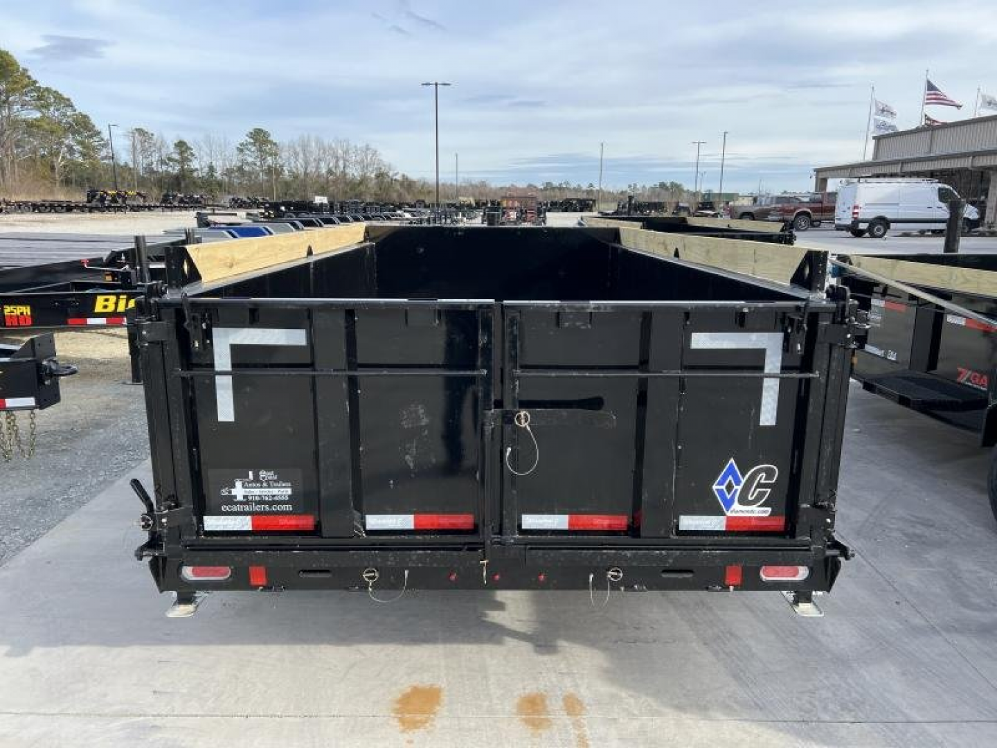 New 2024 Diamond C LPT208 7x14 18,000lb GVWR