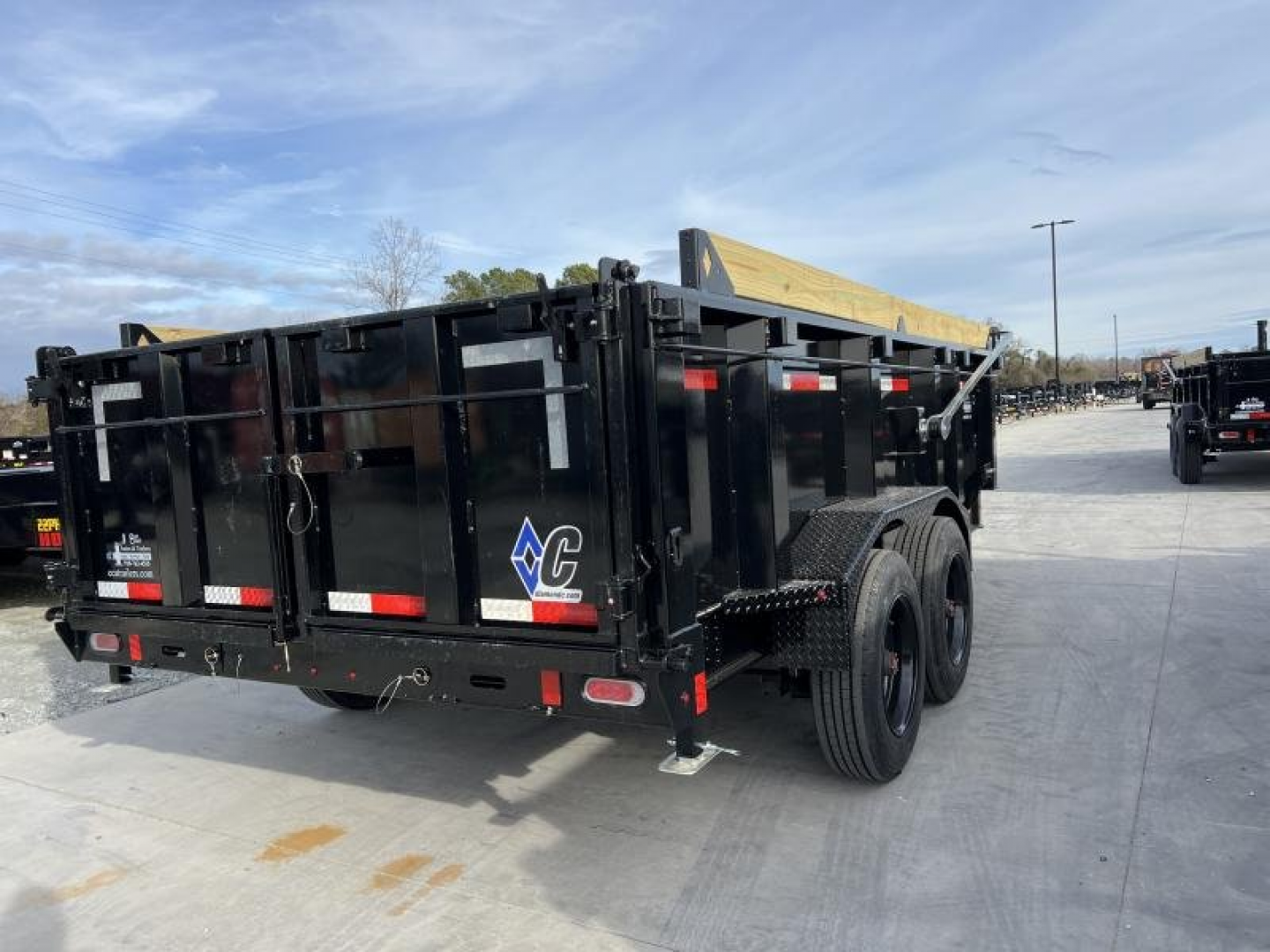 New 2024 Diamond C LPT208 7x14 18,000lb GVWR