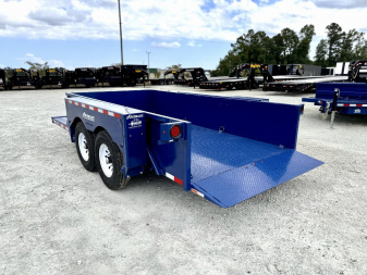 New Air Tow UT14-10 Drop Deck Equipment Trailer with 10K GVWR
