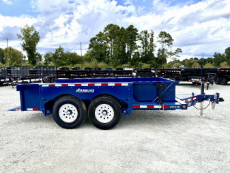 New Air Tow UT14-10 Drop Deck Equipment Trailer with 10K GVWR
