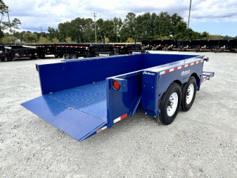 New Air Tow UT14-10 Drop Deck Equipment Trailer with 10K GVWR