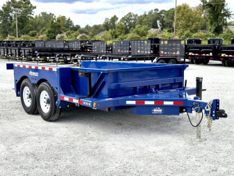 New Air Tow UT14-10 Drop Deck Equipment Trailer with 10K GVWR