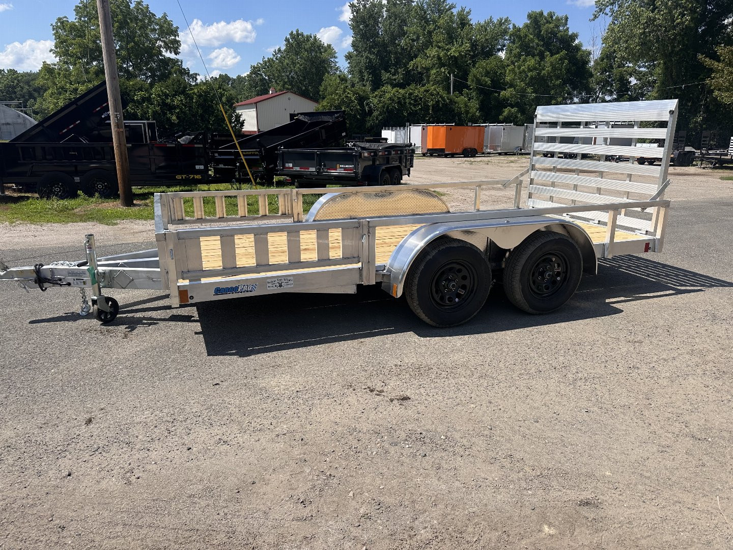 New 2026 CARGOPRO 6.5x14 Aluminum Utility Trailer